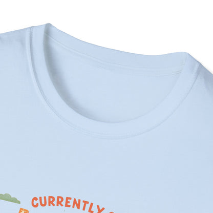 Island Time T-Shirt — "Currently on Island Time" Tropical Vacation Tee
