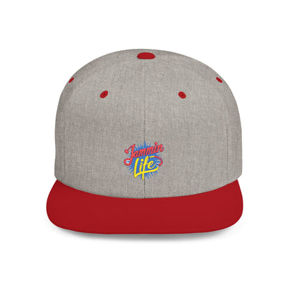 Vibrant Snapback Cap front view